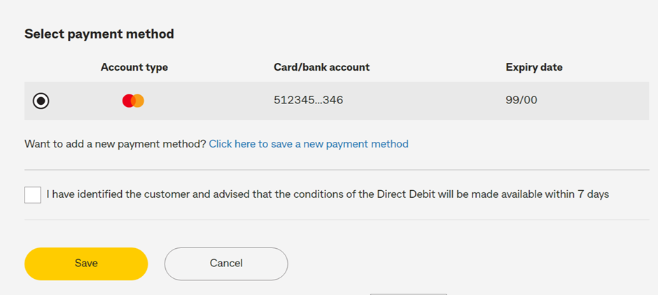 Create a new Customer Subscription – BPOINT
